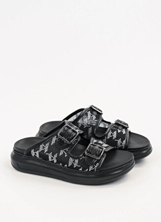 KARL LAGERFELD Siyah Kadın Terlik KL62505A