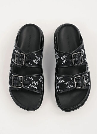 KARL LAGERFELD Siyah Kadın Terlik KL62505A