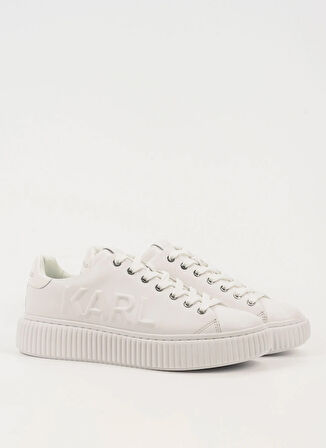 KARL LAGERFELD Beyaz Erkek Sneaker KAPRIKA Geometrikarl Logo