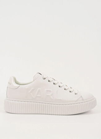 KARL LAGERFELD Beyaz Erkek Sneaker KAPRIKA Geometrikarl Logo