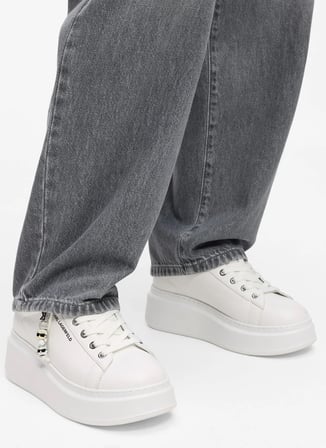 KARL LAGERFELD Beyaz Kadın Sneaker KL63516