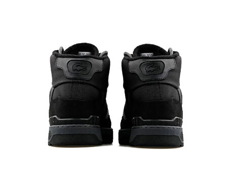Lacoste T-Clip Wntr Mid 222 2 Sma Blk/Dk Gry Erkek Günlük Ayakkabı 744SMA0065-237 Siyah