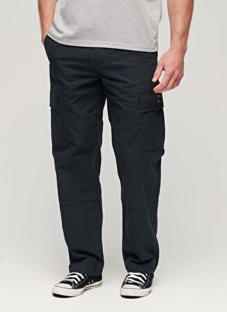 Superdry Bol Paça Lacivert Erkek Kargo Pantolon M7011029A98T_BAGGY CARGO PANTS