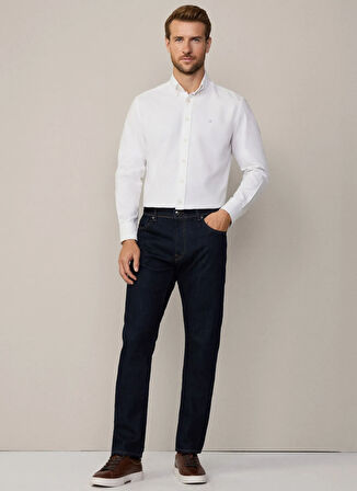 Hackett Slim Fit Gömlek Yaka Beyaz Erkek Gömlek HM309361