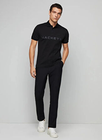 Hackett Siyah Erkek Polo T-Shirt HM563104