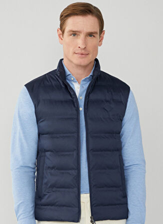 Hackett Lacivert Erkek Şişme Yelek HM402895