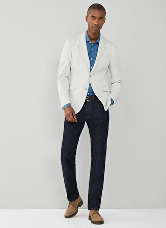 Hackett Normal Bel Normal Paça Slim Fit Lacivert Erkek Denim Pantolon HM212515