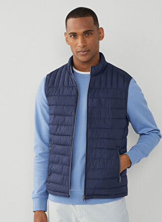 Hackett Lacivert Erkek Şişme Yelek HM403089