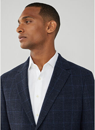 Hackett Slim Fit Lacivert Erkek Ceket HM443304