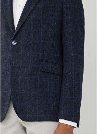 Hackett Slim Fit Lacivert Erkek Ceket HM443304