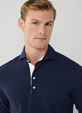 Hackett Lacivert Erkek Polo T-Shirt HM550959