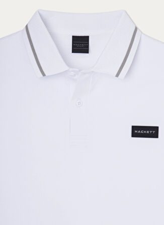 Hackett Beyaz Erkek Polo T-Shirt HM563230