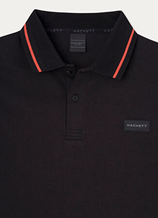 Hackett Siyah Erkek Polo T-Shirt HM563230