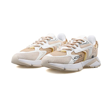Lacoste L003 Neo 8Hd1 Erkek Günlük Ayakkabı 747SMA0103-LT3 Krem