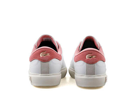 Lacoste Powercourt 8Fb1 Kadın Günlük Ayakkabı 747SFA0081-1Y9 Beyaz