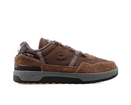 Lacoste T-Clip Winter Erkek Günlük Ayakkabı 748SMA00377B8 Kahverengi