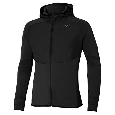 Warmalite Hybrid Erkek Fermuarlı Sweatshirt Siyah