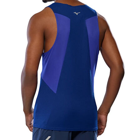 Dryaeroflow Tank Erkek Kolsuz Tişört Mavi