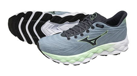 Wave Sky 8 Erkek Koşu Ayakkabısı Gri