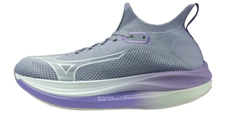 mizuno neo vista kadın koşu ayakkabısı gri / mavi