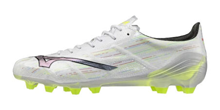 Mizuno Alpha 2 Elite Erkek Krampon Beyaz / Sarı