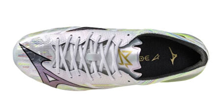 Mizuno Alpha 2 Elite Erkek Krampon Beyaz / Sarı