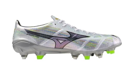 Mizuno Alpha 2 Elite Mix Erkek Krampon Gri / Sarı