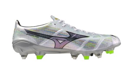 Mizuno Alpha 2 Elite Mix Erkek Krampon Gri / Sarı
