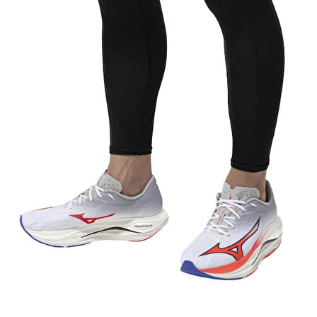 Wave Rebellion Flash 3 Erkek Koşu Ayakkabısı Beyaz / Gri