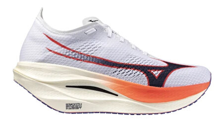 Wave Rebellion Pro 3 Unisex Koşu Ayakkabısı Beyaz / Turuncu