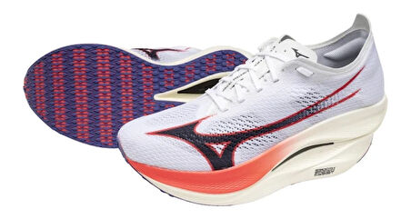 Wave Rebellion Pro 3 Unisex Koşu Ayakkabısı Beyaz / Turuncu