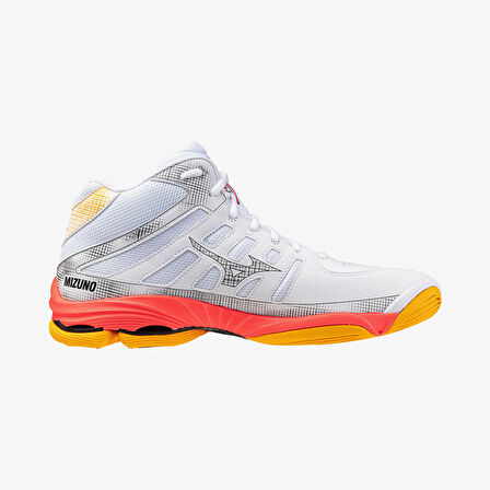 Mizuno Wave Voltage 2 Mid Kadın Beyaz Koşu Ayakkabısı