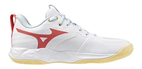 Wave Momentum Pro Kadın Voleybol Ayakkabısı Beyaz / Turuncu