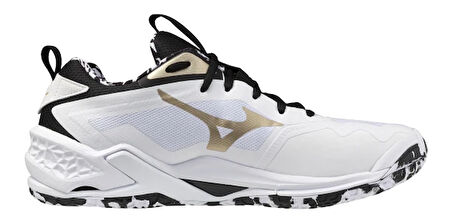 Wave Stealth Neo 2 Erkek Hentbol Ayakkabısı Beyaz / Desenli