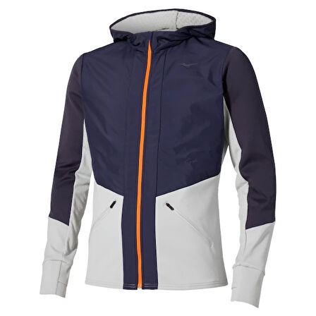 Active Warmalite Hybrid Kapüşonlu Sweatshirt Lacivert / Beyaz