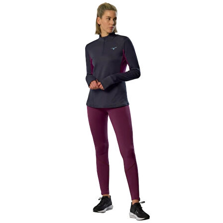 Active Warmalite Yarım Fermuarlı Kadın Sweatshirt Siyah
