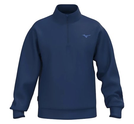 Athletic 1/4 Zip Erkek Fermuarlı Sweatshirt Lacivert