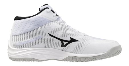 Lightning Select MID Unisex Voleybol Ayakkabısı Beyaz / Siyah