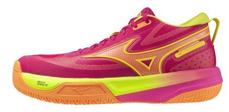 Mizuno Neo Jump Unisex Voleybol Ayakkabısı Pembe / Sarı