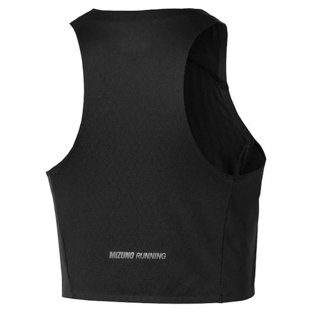 Tech Light Crop Top Kadın Tişört Siyah