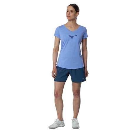 Short Sleeve Kadın Tişört Mavi