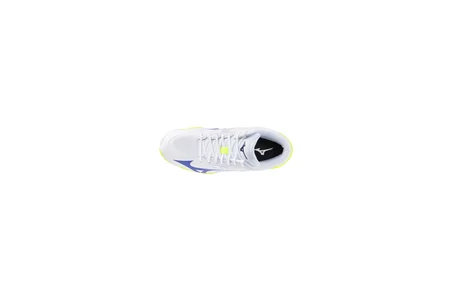 Wave Lightning Pro MID Unisex Voleybol Ayakkabısı Beyaz / Sarı