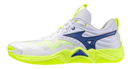 Wave Momentum Elite Unisex Voleybol Ayakkabısı Beyaz / Sarı