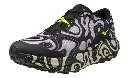 Mizuno Neo Accera Unisex Koşu Ayakkabısı Siyah / Beyaz / Desenli