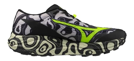 Mizuno Neo Accera Unisex Koşu Ayakkabısı Siyah / Beyaz / Desenli