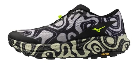 Mizuno Neo Accera Unisex Koşu Ayakkabısı Siyah / Beyaz / Desenli