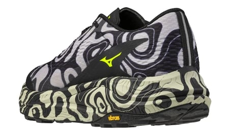 Mizuno Neo Accera Unisex Koşu Ayakkabısı Siyah / Beyaz / Desenli