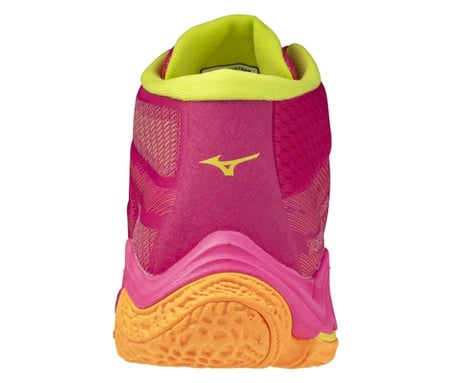 Wave Lightning Elite MID Unisex Voleybol Ayakkabısı Pembe / Sarı