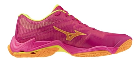 Wave Lightning Elite Unisex Voleybol Ayakkabısı Pembe / Sarı