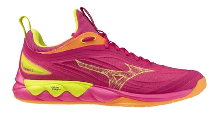 Wave Luminous 3 Unisex Voleybol Ayakkabısı Pembe / Sarı